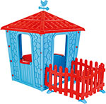 Домик с забором Pilsan голубой (06 443B) - фото 1