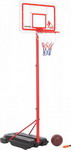 Стойка баскетбольная с регулируемой высотой Bradex DE 0366 стойка manfrotto senior с регулируемой ножкой чёрная 007bu