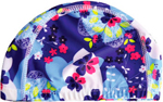 Шапочка для плавания Bradex сине-голубая SF 0311 (полиэстер) шапочка для плавания детская onlytop милашка тканевая обхват 46 52 см