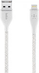 

Кабель Belkin, DURATEK PLUS 8-pin lightning 1.2м белый (F8J236bt04-WHT)