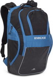 фото Рюкзак rivacase для ноутбука 17.3'' 30л черно-синий 5265 black/blue