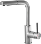 

Смеситель для мойки Alveus SIROS CHR-BR (1132901), Нержавеющая сталь