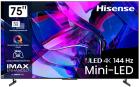 

Телевизор Hisense 75U7KQ, Темно-серый