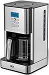 Капельная кофеварка BQ CM1004, стальной-черный капельная кофеварка со встроенной кофемолкой bq cm7002 стальной