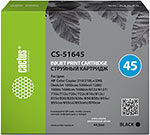 Картридж струйный Cactus (CS-51645) для HP Deskjet 720/820/1120/1220, черный картридж струйный cactus cs cz109ae для hp deskjet i3525 5525 4515 4525