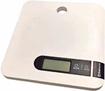 Кухонные весы Sakura SA-6051W, 5 кг, электронные, белые часы настенные кварцевые 30 см круглые пластик белые y6 10677