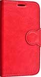 Чехол-книжка Red Line Book Type, для Samsung Galaxy J1 mini (2016) красный чехол awog на samsung galaxy a3 2016 самсунг a3 2016 черная змея