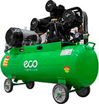 Компрессор Eco AE-1005-2, 580 л/мин, 8 атм, ременной масляный ресивер, 100 л, 380 В, 3.00 кВт