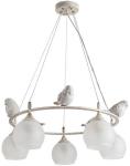 

Люстра подвесная Arte Lamp БЕЛО-ЗОЛОТОЙ (A2150SP-5WG), Белый/золотистый