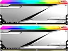 

Оперативная память Netac DDR5 32GB (2x16GB) 7200MHz Z RGB Silver (NTZED5P72DP-32S), Серебристый