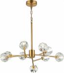 

Люстра подвесная ST Luce Romano SL1166.303.09, Марсала/прозрачный