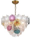 

Люстра подвесная ST Luce Coneli SL420.203.11, Золото/разноцветный