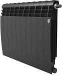 

Радиатор биметаллический Royal Thermo BiLiner 500 Noir Sable VR80, 10 секций, Черный