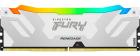 

Оперативная память Kingston DDR5 16Gb 6800MHz Fury Renegade White RGB (KF568C36RWA-16), Белый