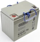 

Тяговый аккумулятор Gelbert 6-EVF-70 (12V73A/H C5), Серый