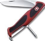 

Нож перочинный Victorinox RangerGrip 53 130 мм 5 функций с фиксатором лезвия красный с чёрным