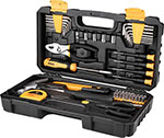 Набор инструментов для дома Deko PRO DKMT62 (62шт.) черно-желтый набор инструментов для дома deko pro dkmt62 62шт черно желтый