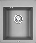 Кухонная мойка Granula GR-4201 кварцевая 415*490 мм алюминиум
