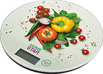 Весы кухонные электронные Homestar HS-3007S 101221 овощи электронные часы homestar