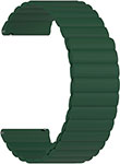 Универсальный силиконовый ремешок Lyambda для часов 20 mm ACRUX DSJ-32-20-GN Green ремешок полиуретановый для смарт часов 22мм для garmin forerunner captain бордовый