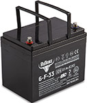 

Тяговый аккумулятор Rutrike 6-F-33 (12V36A/H C20)