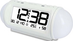 Часы со светильником и термометром BVItech BV-47Wxx БЕЛЫЙ peakmeter pm6501 жк дисплей измеритель температуры типа k термопара с цифровым термометром с фиксацией данных регистрацией