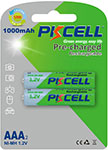 Никель-металлогидридны й аккумулятор PKCELL NI-MH RTU AAA1000-2B тип - AAA 2 шт