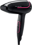 Фен Rowenta Hair Dryer Nomad CV3323F0, черный/розовый фен leafless hair dryer hd15 1600 вт розовый серый