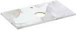 Столешница Cersanit STONE из керамогранита Life 80 белый сатиновый (63855) столешница в ванную cersanit stone 63856 58 5x44 5 см керамогранит белый