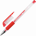 Ручка гелевая Staff EVERYDAY GP-193, красная, выгодный комплект 12 штук, линия 0.35 мм (880734) карандаш чернографитный hb с ластиком staff college blp 744 выгодный комплект 72 шт ассорти 880430