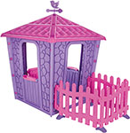 Домик с забором Pilsan фиолетовый (06 443P) кукольный домик вилла