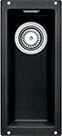 

Кухонная мойка Blanco 523396 SUBLINE 160-U SILGRANIT антрацит c отв.арм. InFino