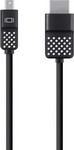 Кабель Belkin DisplayPort-Mini папа/Thunderbolt папа 1 8м черный (F2CD080bt06) - фото 1