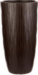 Напольный горшок для цветов Идеалист Lite Буллет, файберстоун, коричневый, Д32 В61.5 см, 49 л, ROWV32-AB