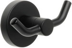Крючок двойной Fixsen Comfort Black (FX-86005A) двойной крючок для полотенца milacio
