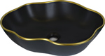 Раковина Bronze de Luxe Black Orchi, черный (1395) кухонный комбайн kitfort kt 1395 800вт серебристый черный