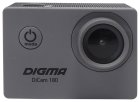 Экшн-камера Digma DC180 DiCam 180 серый