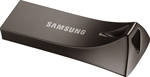 Флеш-накопитель Samsung Bar Plus USB 3.1 128Gb black (MUF-128BE4/APC) флеш накопитель netac u182 blue usb3 0 flash drive 128gb retractable