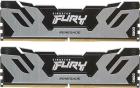 

Оперативная память Kingston DDR5 64GB 2x32GB 6400Mhz FURY Renegade Silver XMP (KF564C32RSK2-64), Черный/серебристый