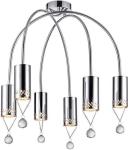 

Люстра потолочная Vele Luce Pioggia (VL4283L06), Хром