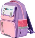 

Рюкзак школьный с сумкой для обуви Mobile Kid CLASSIC (SBP100) PINK VIOLET, Фиолетовый/розовый