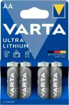 

Батарейка Varta ULTRA FR6 AA BL4 Lithium 1.5V (6106)