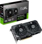 

Видеокарта Asus GeForce RTX 4060TI 8Gb (DUAL-RTX4060TI-8G-EVO), Черный