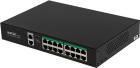 Коммутатор Netis P116GC (L2), 18x1 Гбит/с, 16PoE+ 240W, неуправляемый