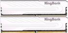 

Оперативная память Kingbank DDR4 32GB (2x16Gb) 3200MHz Silver (K5.01.FP049D9203), Серебристый