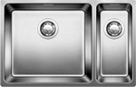 Кухонная мойка Blanco ANDANO 500/180-U нерж.сталь полированная без клапана-автомата, левая