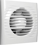 Вытяжной вентилятор AURAMAX SB D 100, Полипропилен (OPTIMA 4) вентилятор вытяжной с шнуровым тяговым выключателем auramax optima 4 02