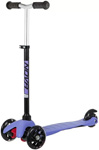 

Самокат Novatrack Disco-kids Basic для детей черно-фиолетовый