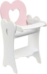фото Кукольный стульчик paremo для кормления цвет: нежно-розовый