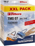 Набор пылесборников Filtero TMS 07 (6) XXL PACK, ЭКСТРА набор пылесборников filtero flz 04 6 xxl pack экстра